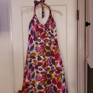 Boden halter dress sz 6